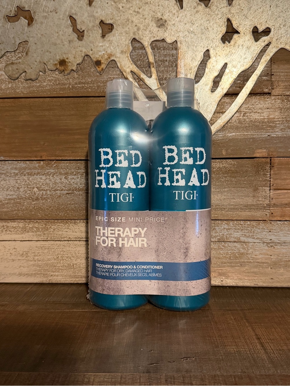 TIGI Bed Head Therapy For Hair Recovery Shampoo & Conditioner 25.36 FL OZ